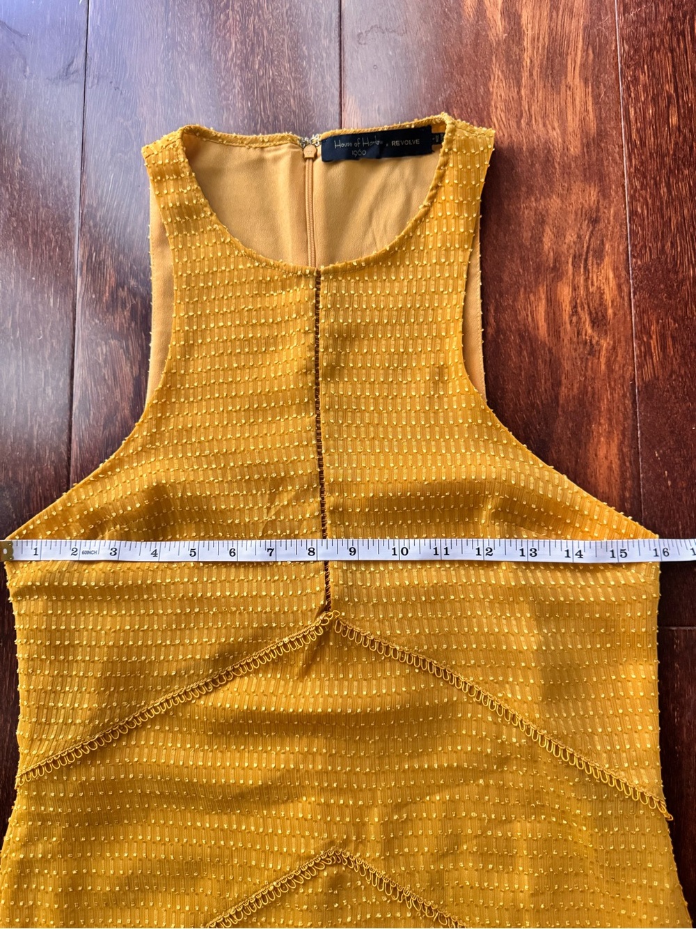 House of Harlow x REVOLVE Allegra Mustard Yellow Boho Maxi Dress - Picture 15 of 16